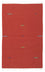 Kelim Rug - Trendy - 180 x 120 cm - red