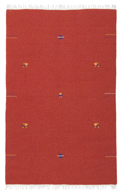 Kelim Rug - Trendy - 180 x 120 cm - red