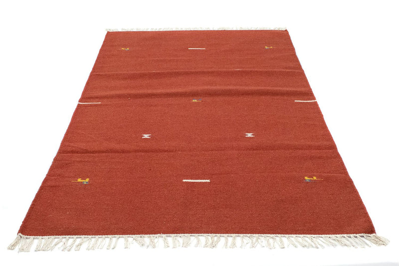 Kelim Rug - Trendy - 180 x 120 cm - red