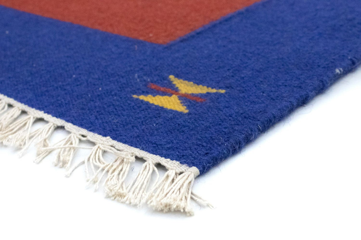 Kelim Rug - Trendy - 180 x 120 cm - red