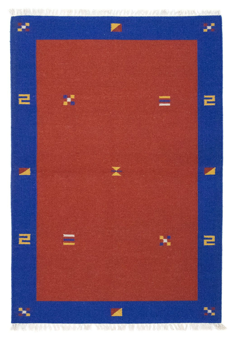 Kelim Rug - Trendy - 180 x 120 cm - red