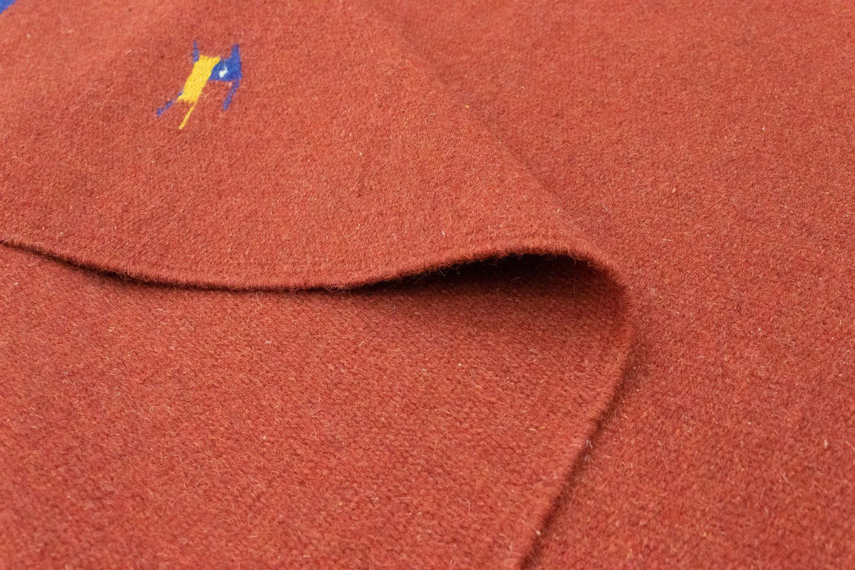 Kelim Rug - Trendy - 180 x 120 cm - red