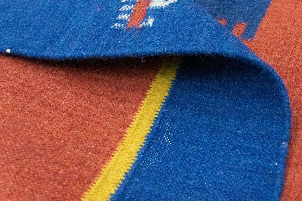 Kelim Rug - Trendy - 200 x 140 cm - orange