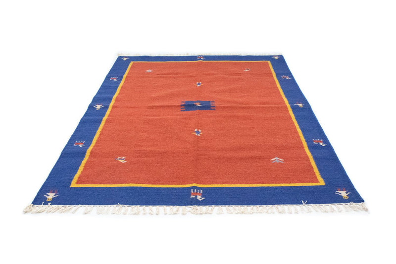 Kelim Rug - Trendy - 200 x 140 cm - orange