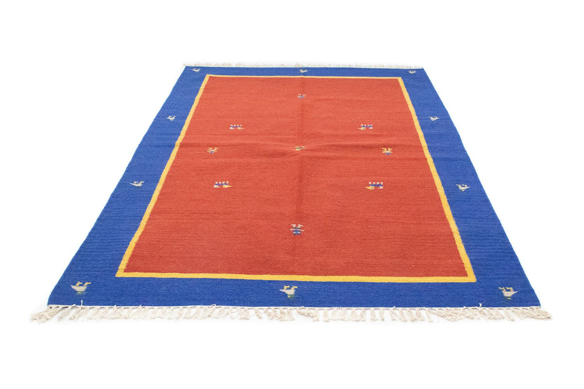 Kelim Rug - Trendy - 200 x 140 cm - red