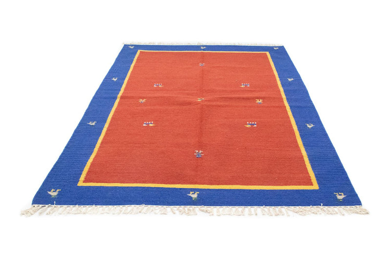 Kelim Rug - Trendy - 200 x 140 cm - red