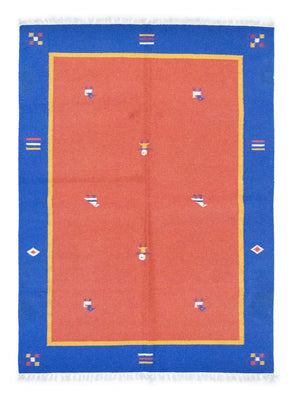 Kelim Rug - Trendy - 200 x 140 cm - orange