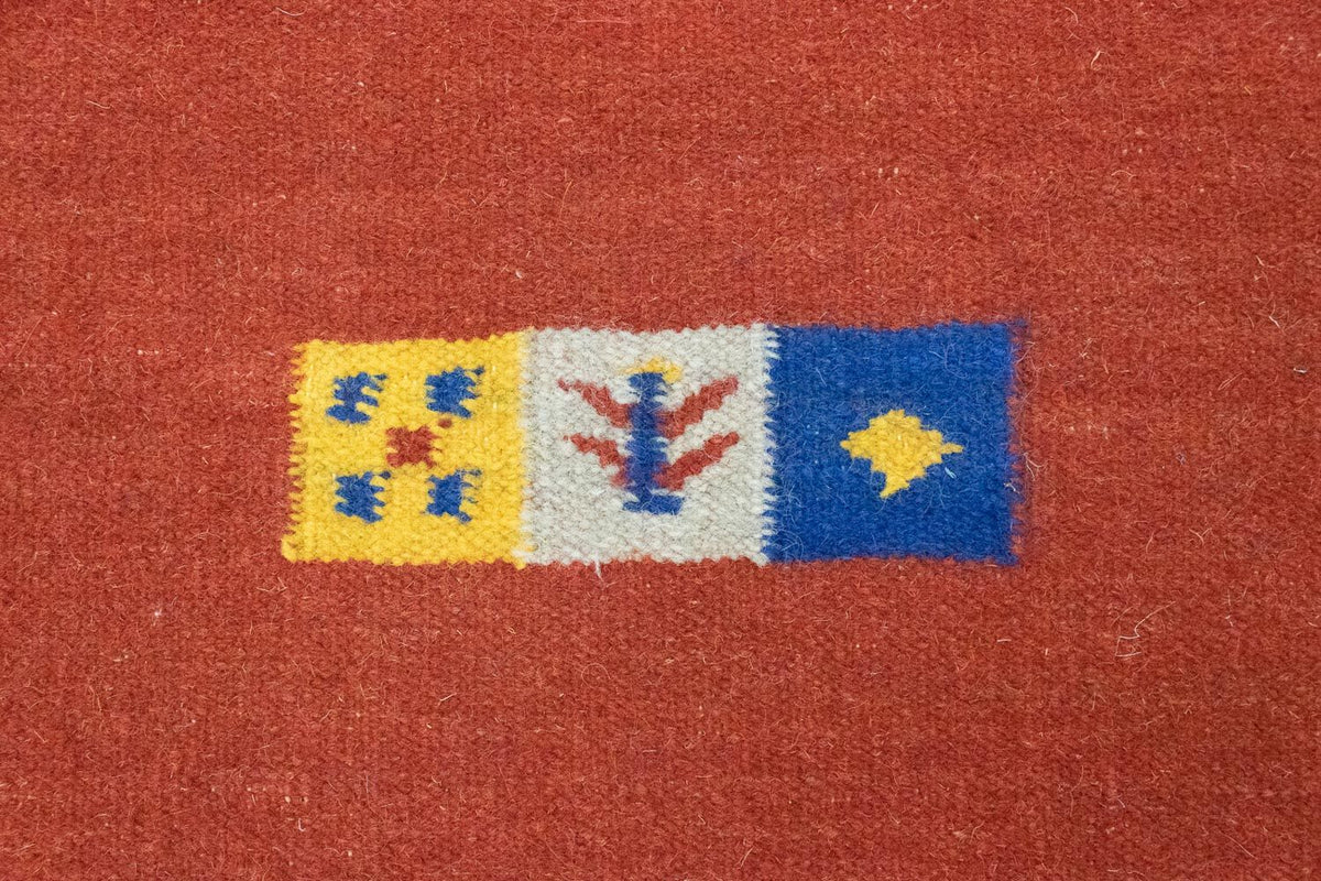 Kelim Rug - Trendy - 200 x 140 cm - red