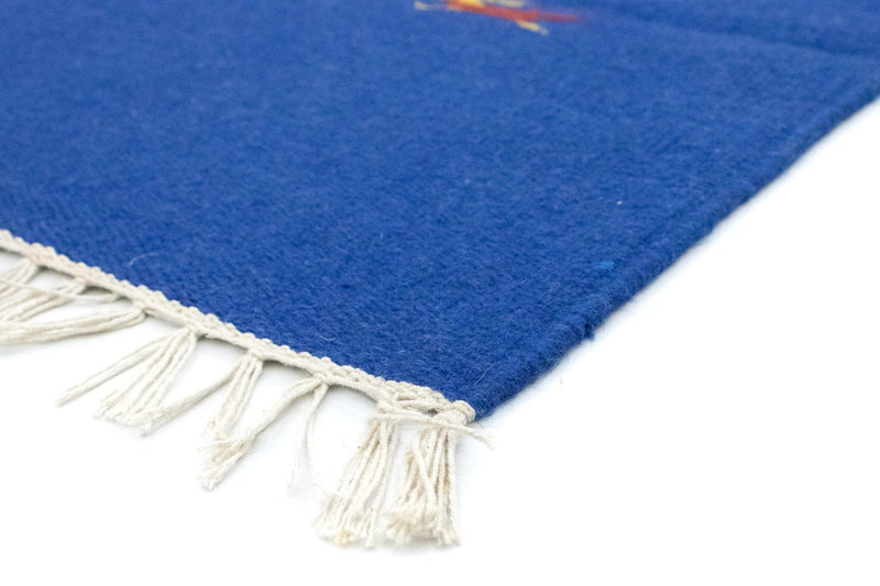 Kelim Rug - Trendy - 180 x 120 cm - blue