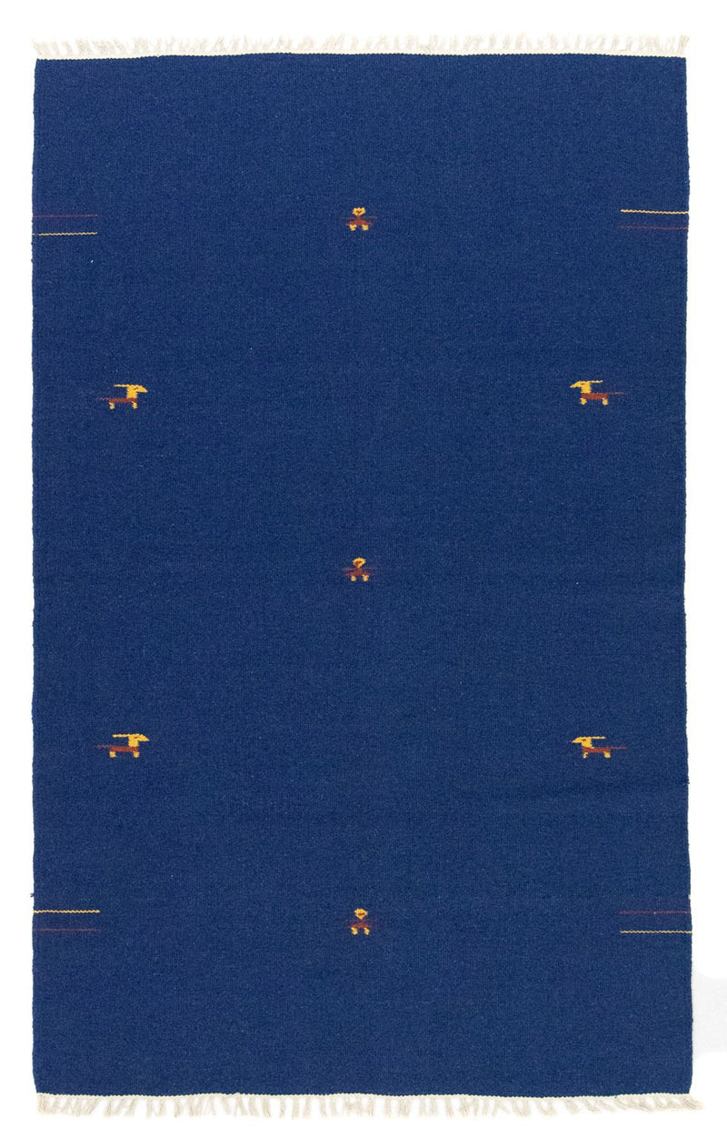 Kelim Rug - Trendy - 180 x 120 cm - blue