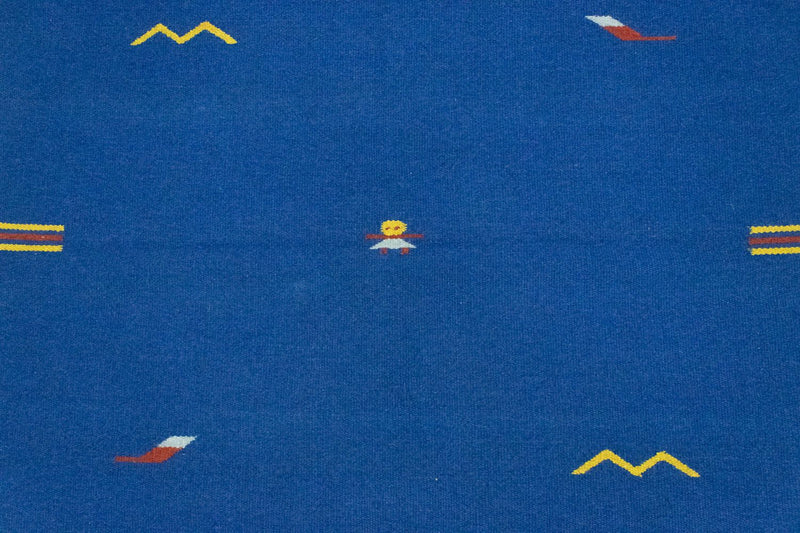 Kelim Rug - Trendy - 180 x 120 cm - blue