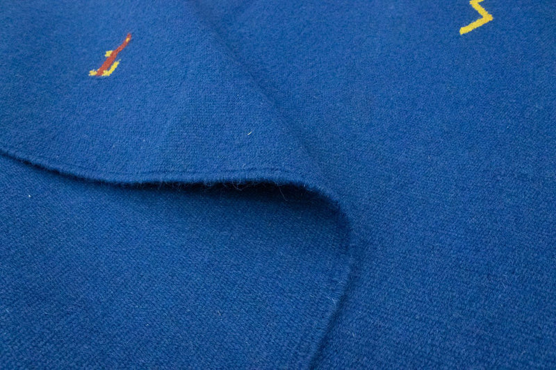 Kelim Rug - Trendy - 180 x 120 cm - blue