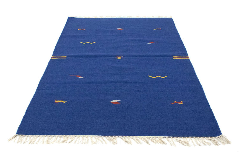 Kelim Rug - Trendy - 180 x 120 cm - blue