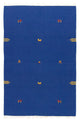 Kelim Teppich - Trendy 180 x 120 cm - blau