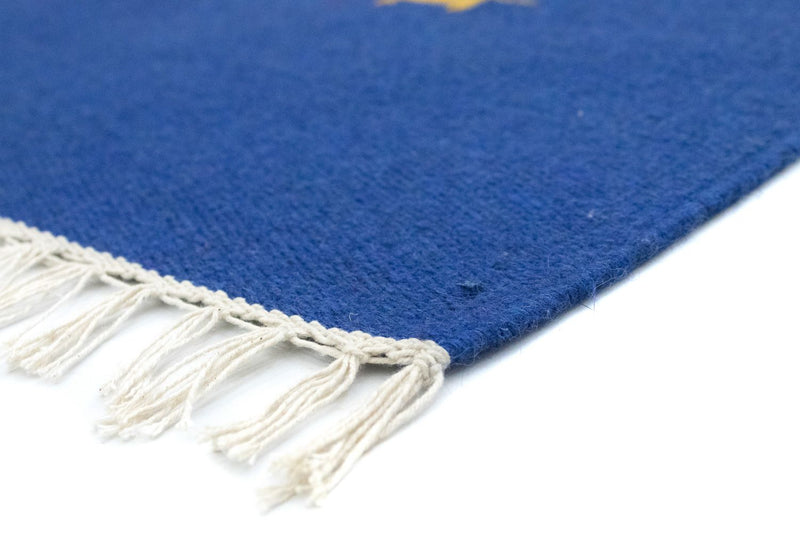 Kelim Rug - Trendy - 180 x 120 cm - blue