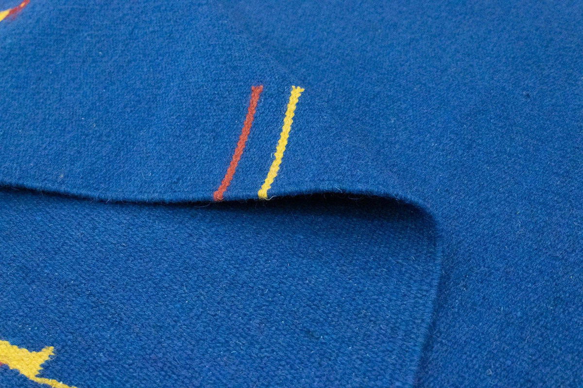 Kelim Rug - Trendy - 180 x 120 cm - blue