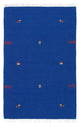 Kelim Teppich - Trendy 180 x 120 cm - blau