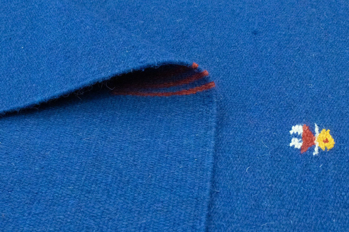 Kelim Rug - Trendy - 180 x 120 cm - blue