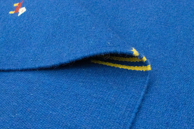 Kelim Rug - Trendy - 180 x 120 cm - blue