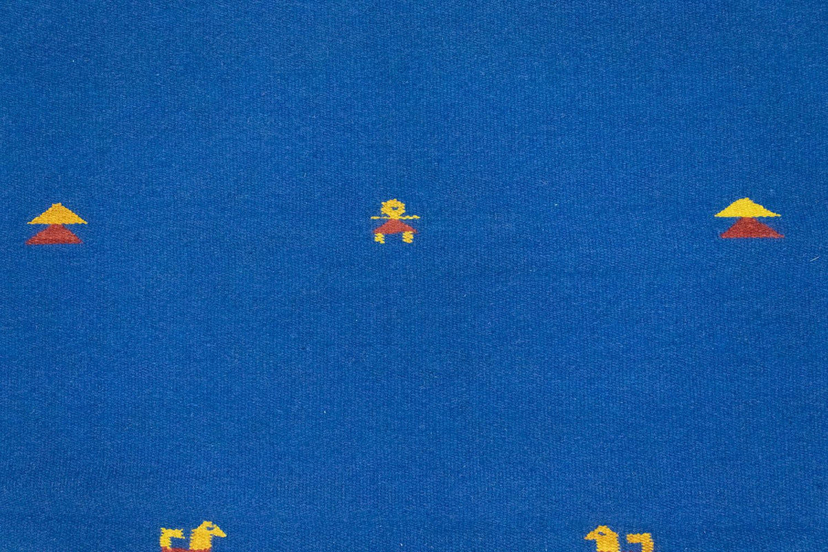 Kelim Rug - Trendy - 180 x 120 cm - blue