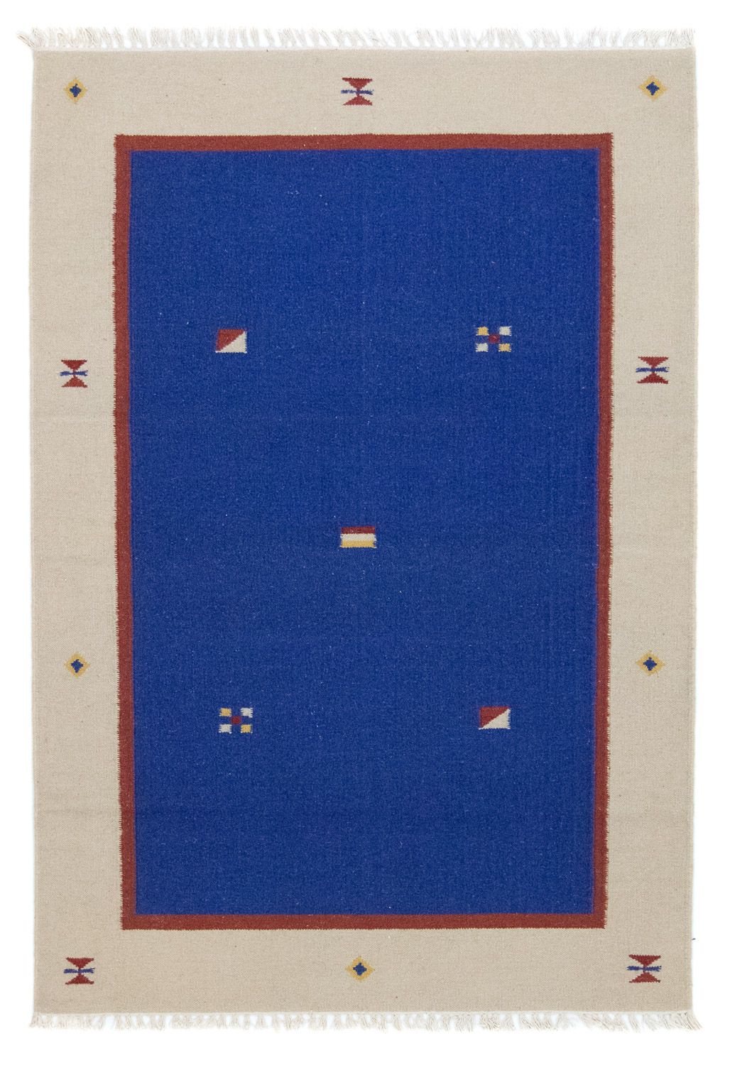 Kelim Rug - Trendy - 180 x 120 cm - blue