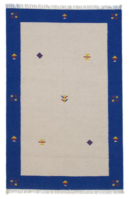 Kelim Rug - Trendy - 180 x 120 cm - beige