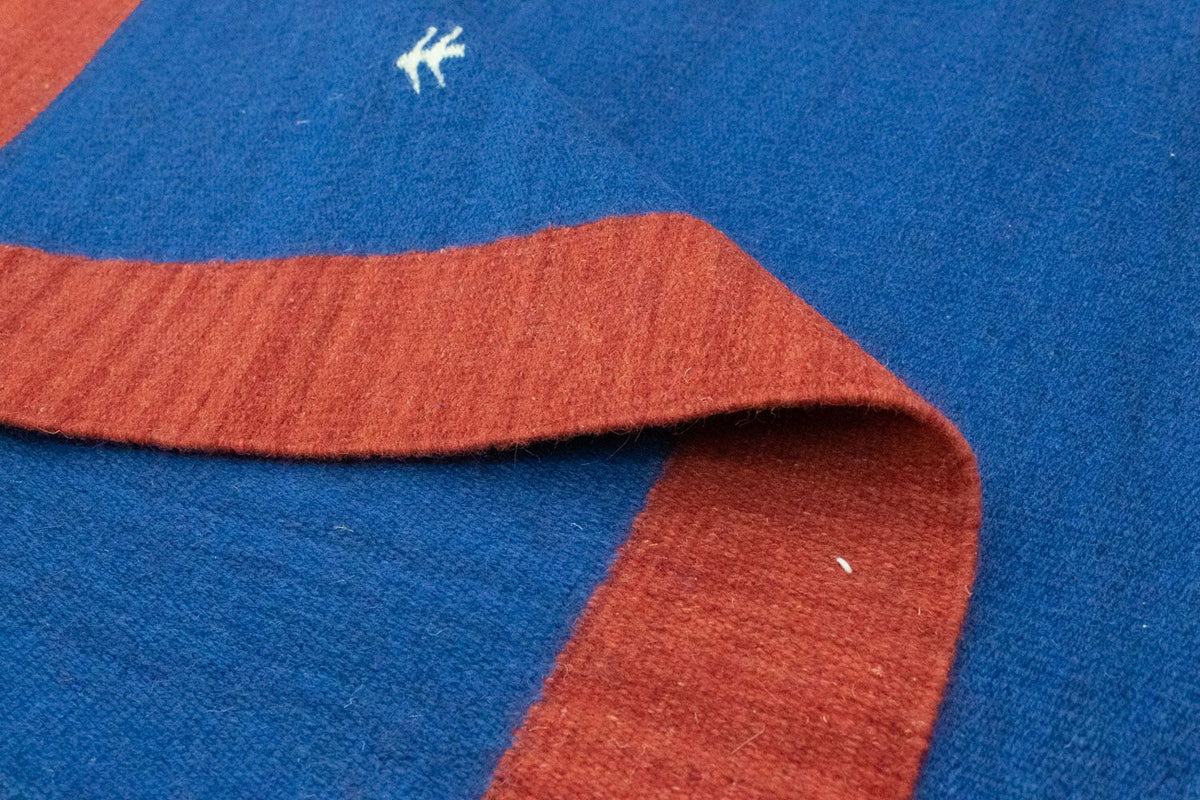 Kelim Rug - Trendy - 180 x 120 cm - blue