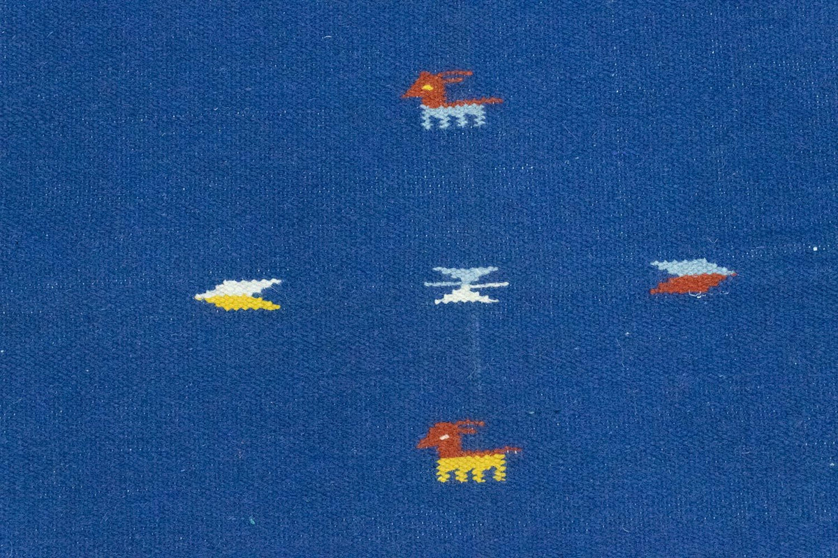 Kelim Rug - Trendy - 180 x 120 cm - blue