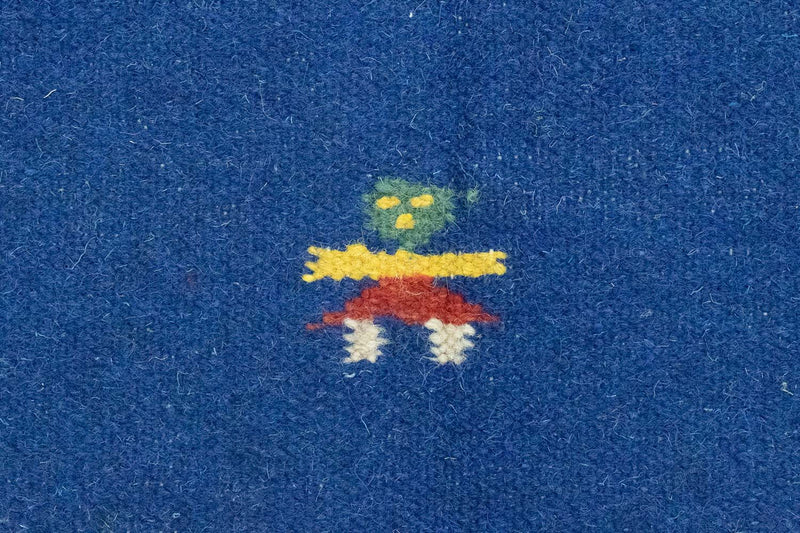 Kelim Rug - Trendy - 200 x 140 cm - blue