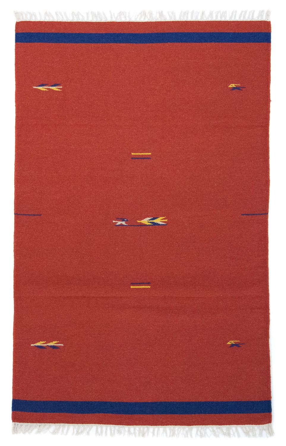Kelim Rug - Trendy - 180 x 120 cm - red