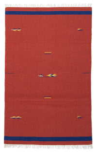Kelim Rug - Trendy - 180 x 120 cm - red