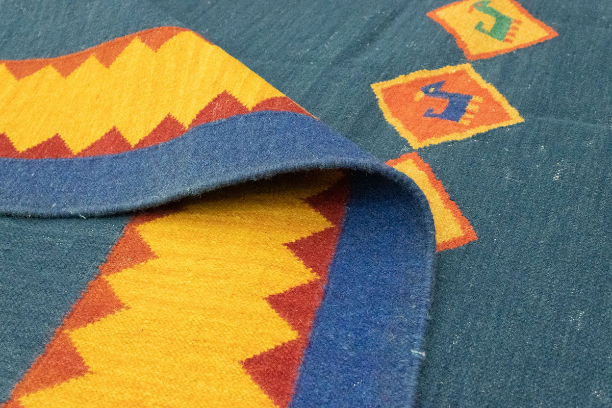 Kelim Rug - Trendy - 300 x 200 cm - blue