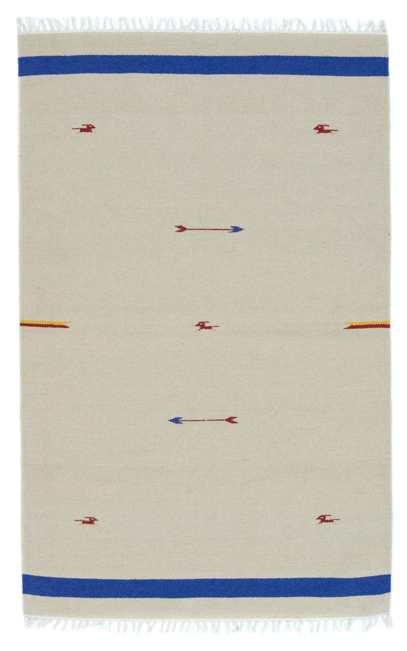 Kelim Rug - Trendy - 180 x 120 cm - beige