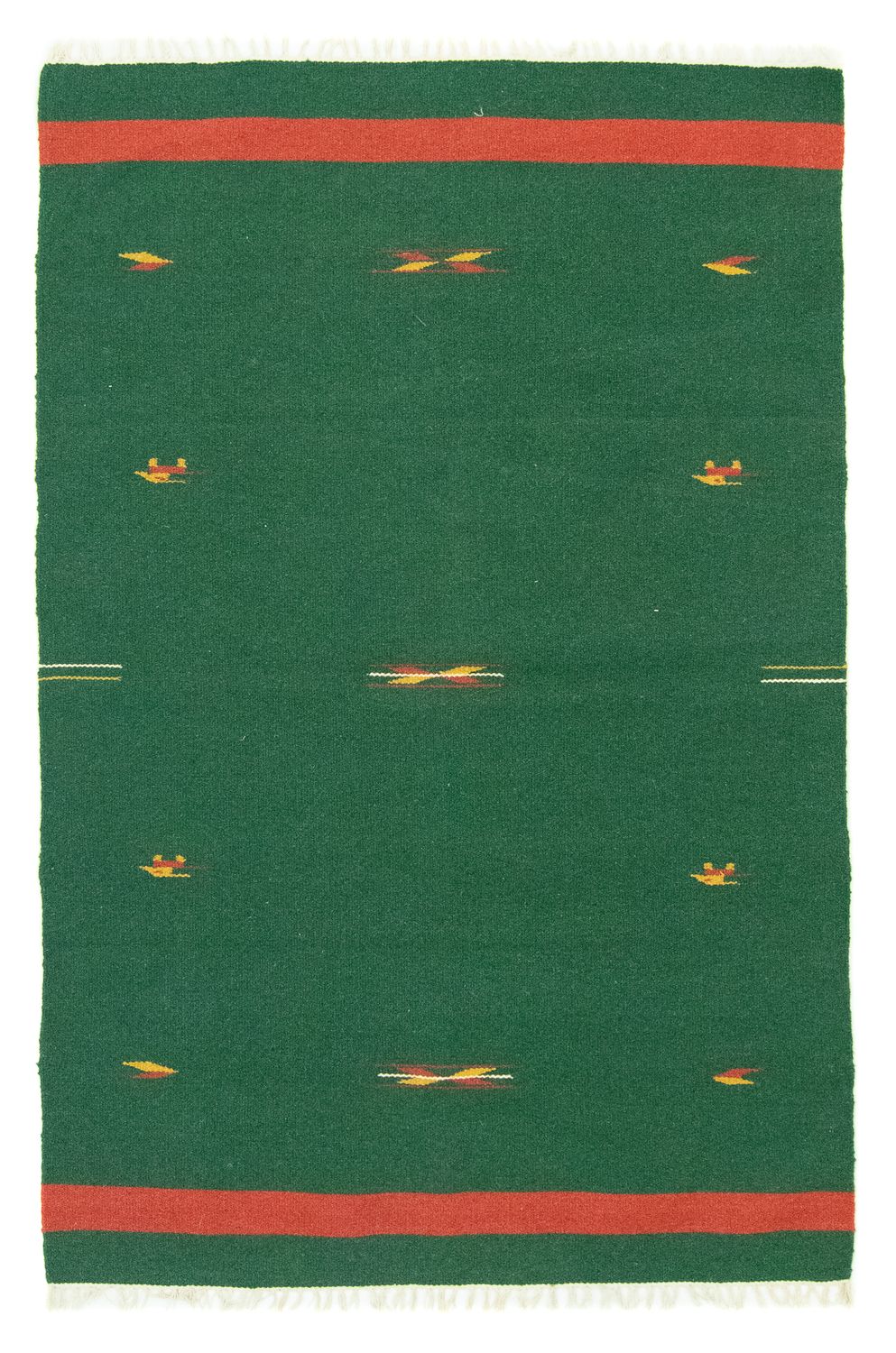 Kelim Rug - Trendy - 180 x 120 cm - dark green