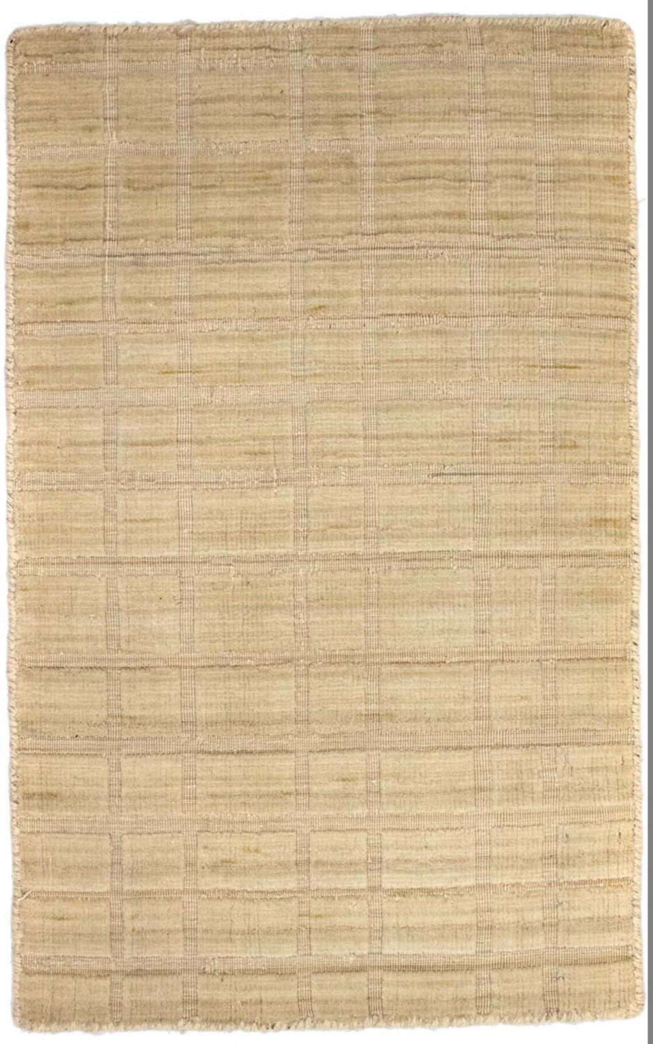 Wool Rug - 89 x 55 cm - beige
