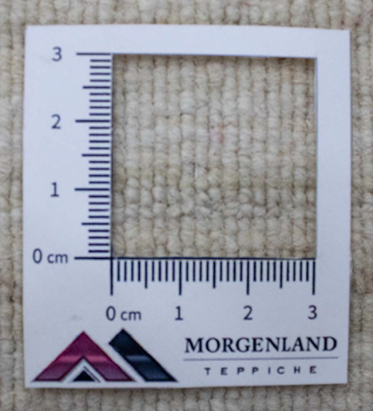 Wool Rug - 89 x 55 cm - beige