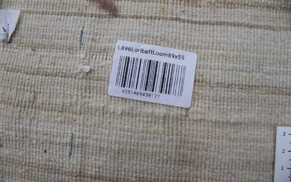 Wool Rug - 89 x 55 cm - beige