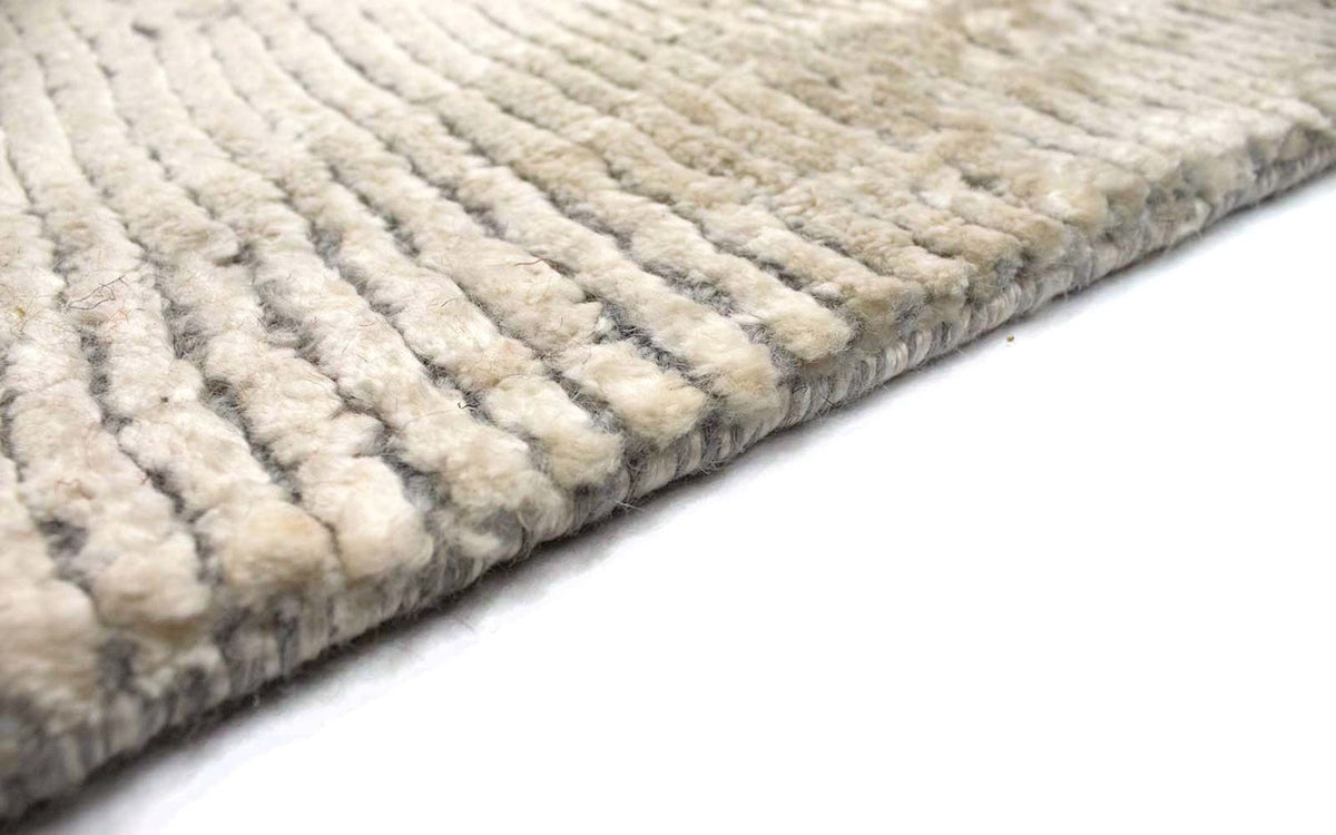 Viscose Rug - 95 x 65 cm - beige