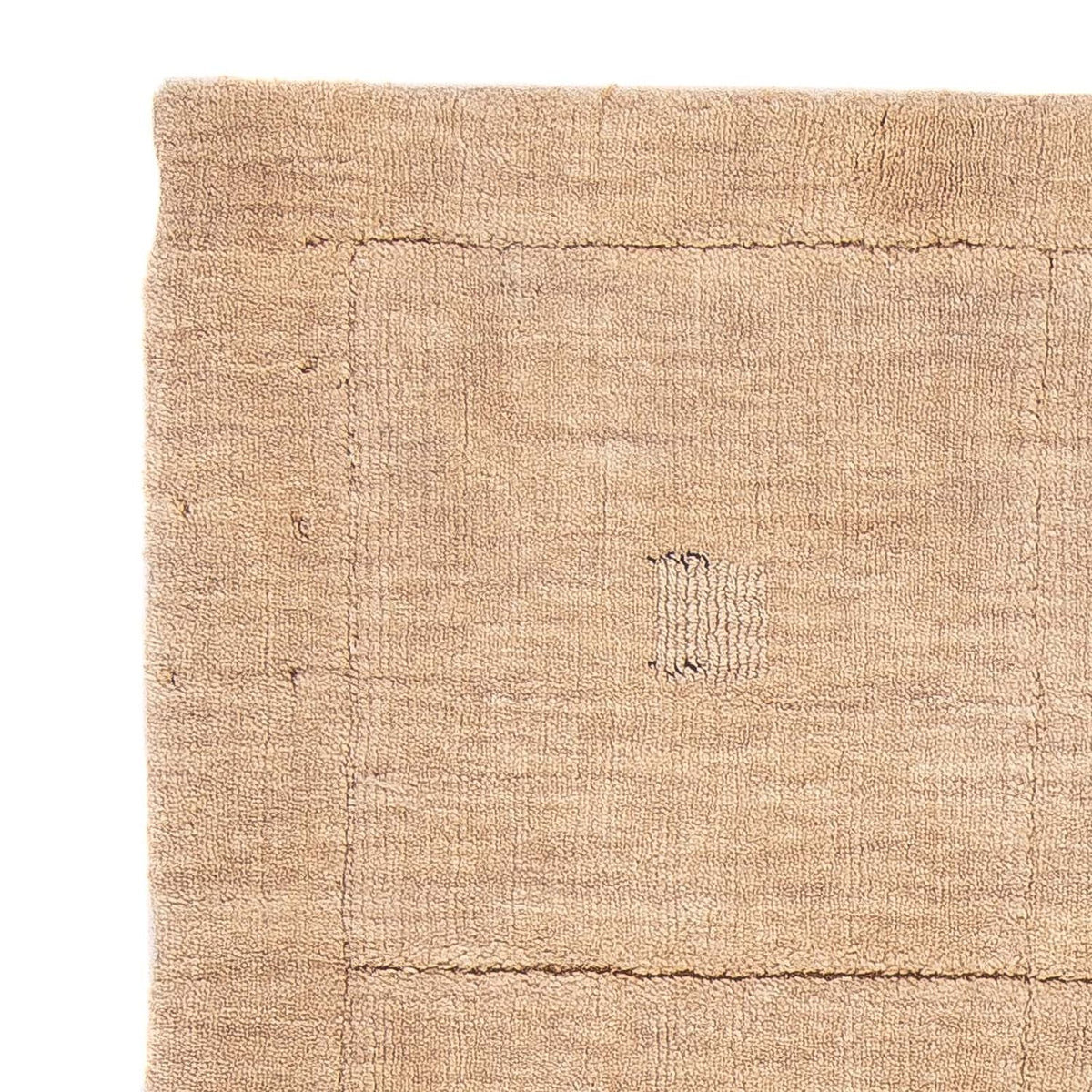 Gabbeh Rug - Loribaft Softy - 117 x 85 cm - light beige
