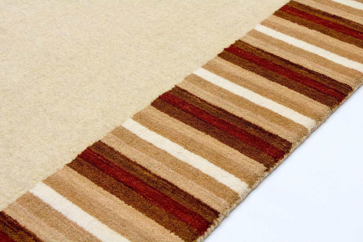 Wool Rug - 177 x 116 cm - beige