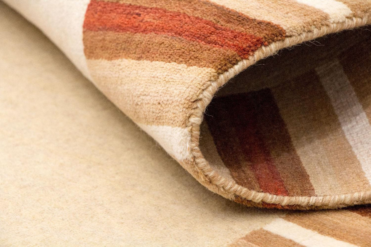 Wool Rug - 177 x 116 cm - beige