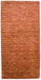 Wool Rug - 136 x 72 cm - brown