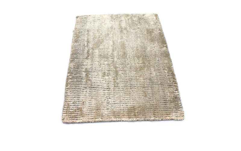 Viscose Rug - 95 x 66 cm - beige