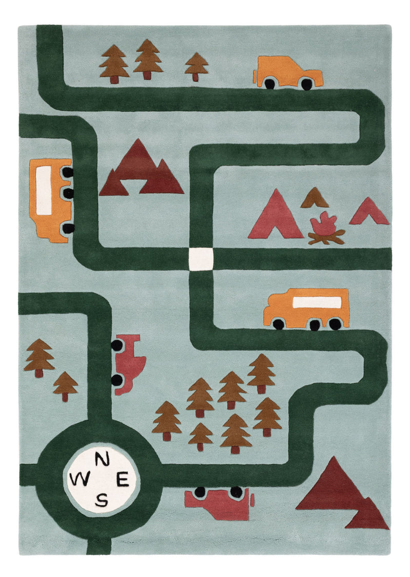 Play Street Cars Kids Rug
