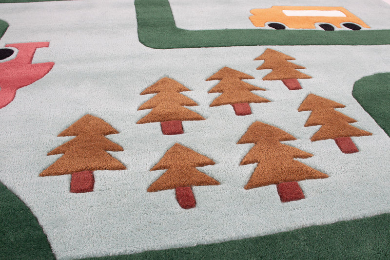 Play Street Cars Kids Rug