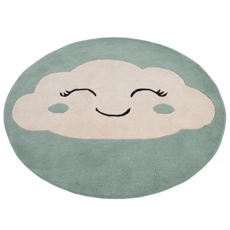 Cloud Kids Rug Round