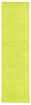 Runner Gabbeh Rug - Indus - 400 x 80 cm - lime green