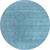 Gabbeh Rug - Softy - Uni - round