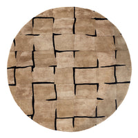 Designer Rug - LunarLuxe - round