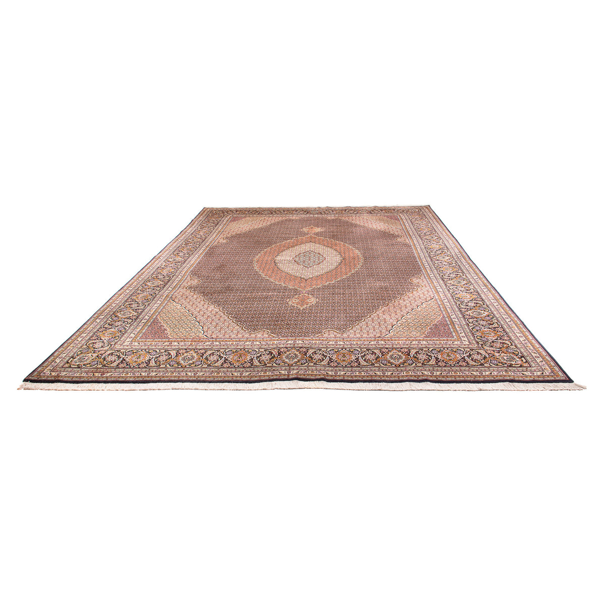 Perser Rug - Tabriz - Royal - 390 x 304 cm - black